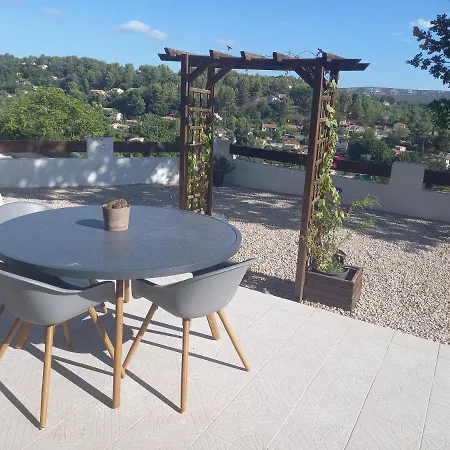 Apartamento Vue Magnifique, Jardin Et Petit Cocon En Provence Peypin Exterior foto